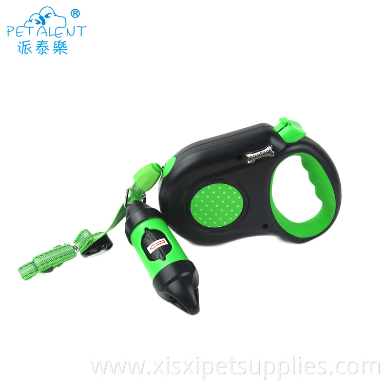 NEW Retractable Dog Leash With Dog Waste Bags and Leash outdoor rope set